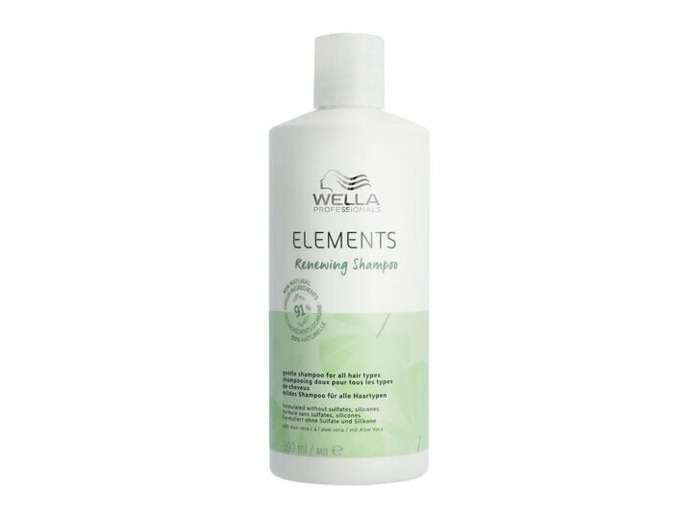 Shampooing régénérant pour cuirs chevelus normaux à gras Renewing Elements 500ml