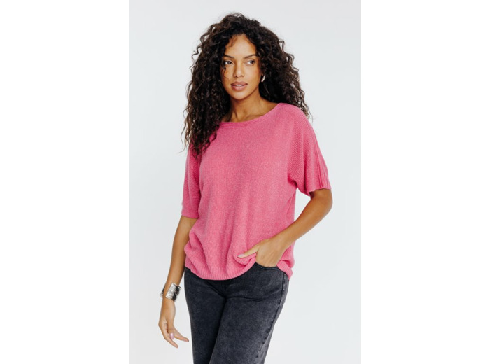 Pull avec brillance all over