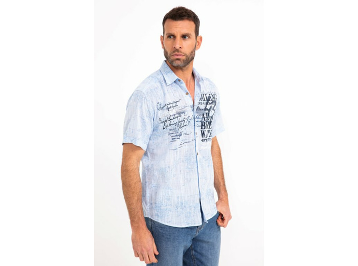 Chemise manches courtes Travel New