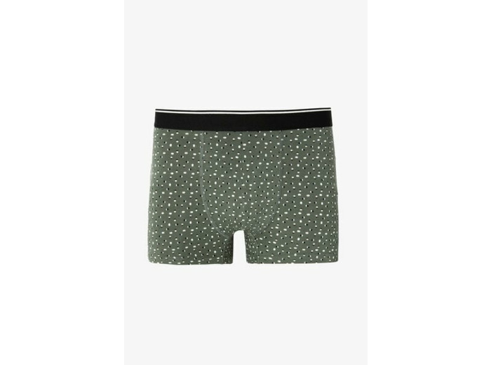 Boxer en coton - Vert kaki