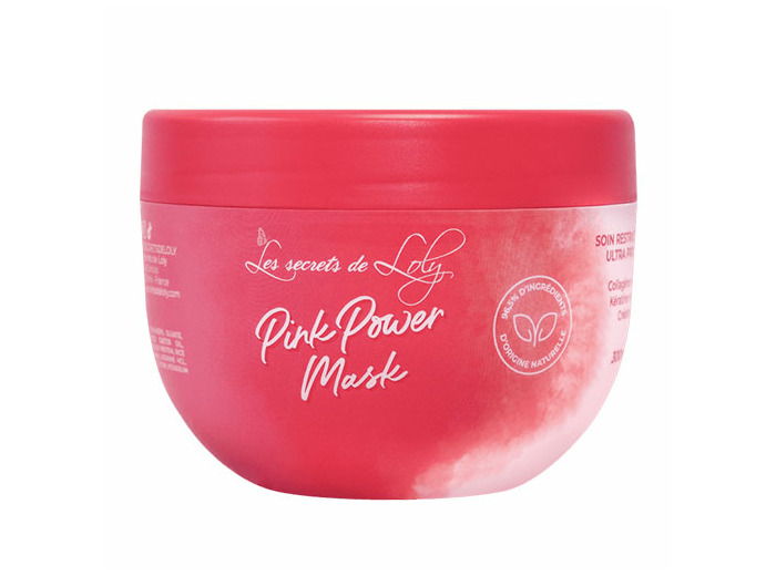 Pink power mask