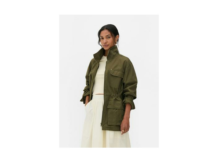 Veste utilitaire cintrée