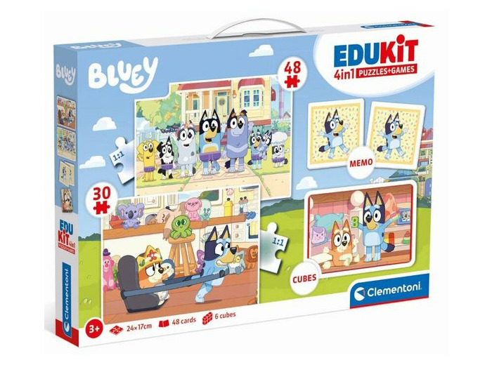 BLUEY - EDUKIT 4 EN 1