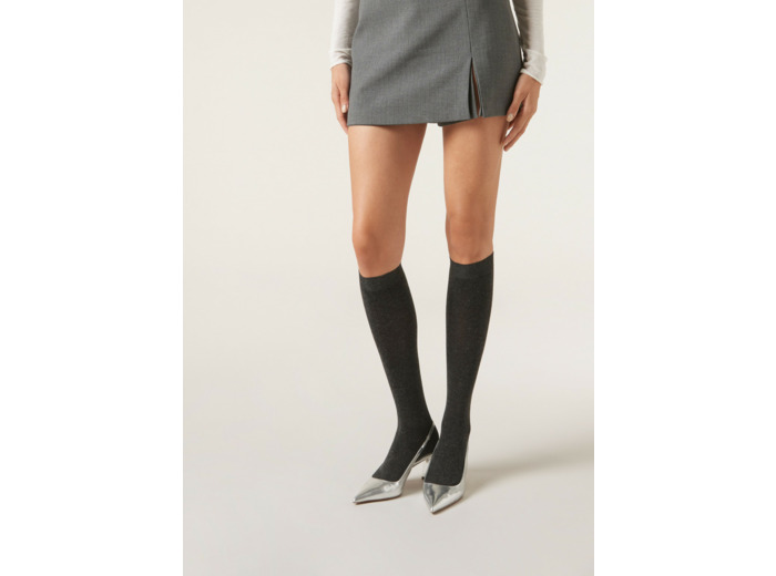 Chaussettes Longues avec Cachemire