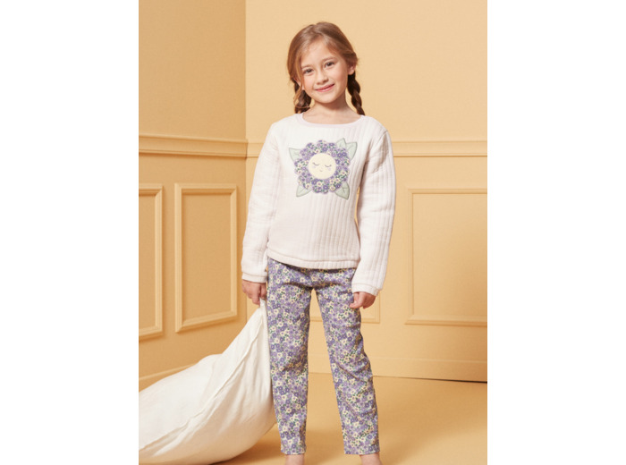 Pyjama Fleur en tubique