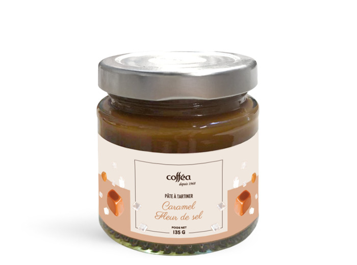 Pâte à tartiner caramel fleur de sel