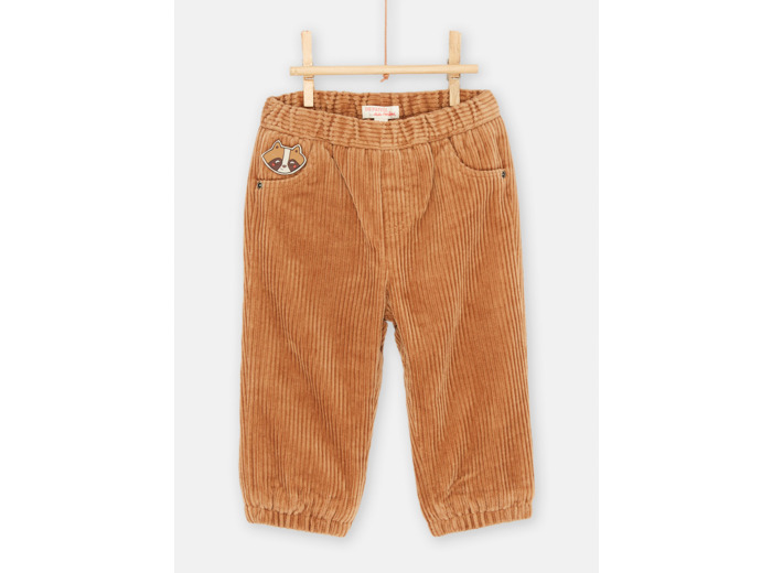 Pantalon uni et confortable pour bébé garçon