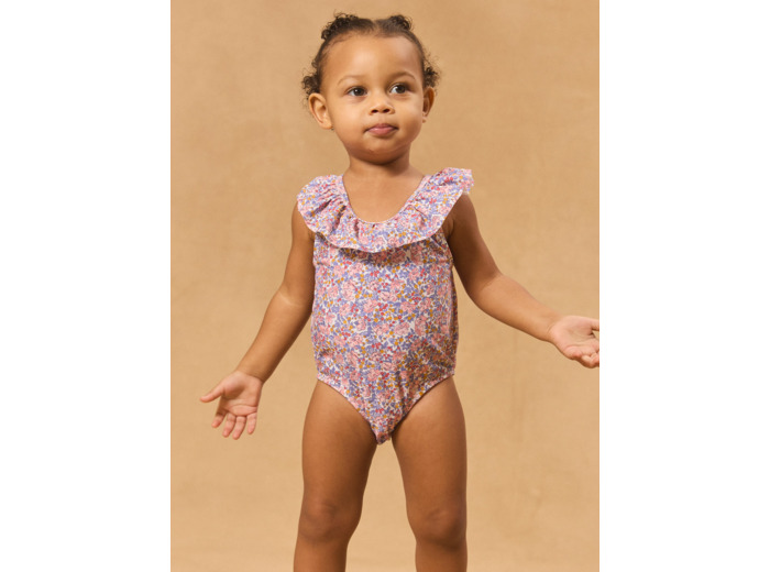 Maillot de bain une pièce imprimé fleuri