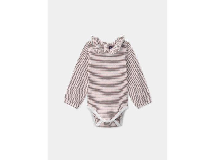 Body à manches longues rayé