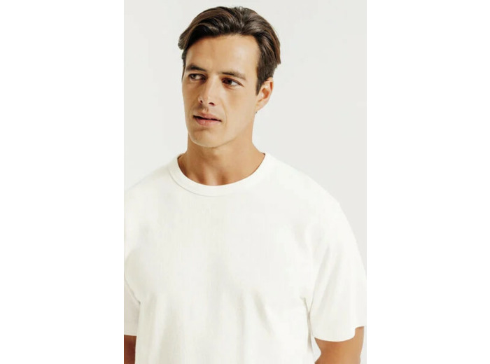 Tee shirt matière fantaisie - Blanc