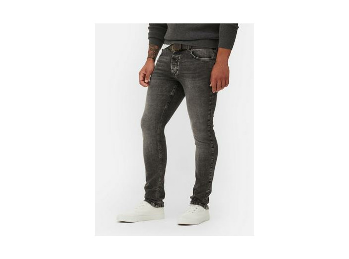 Jean skinny taille mi-haute