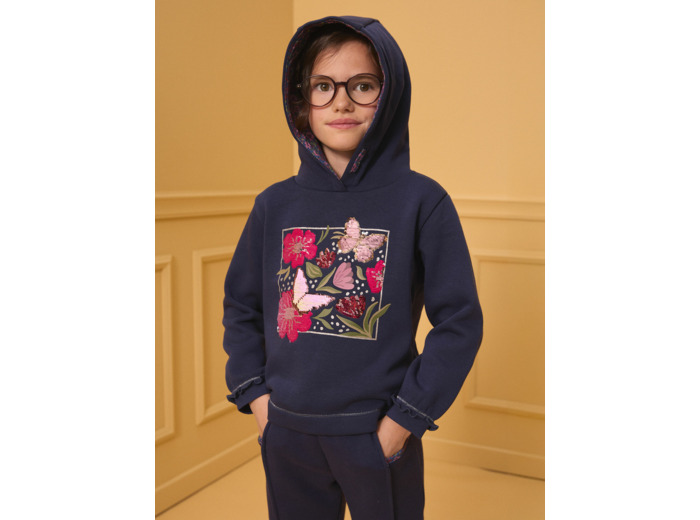 Haut de jogging à sequins reversibles