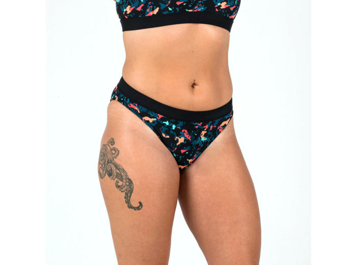 Bas de maillot de bain de natation femme kamyleon form noir