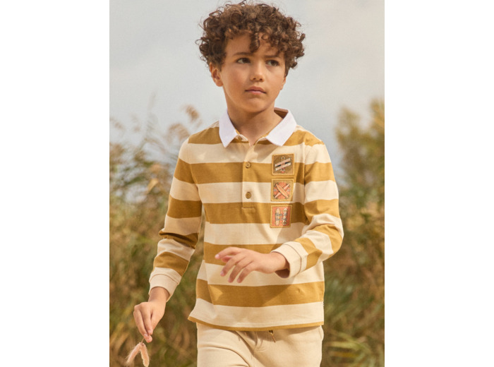 Polo Rayé Skateboard