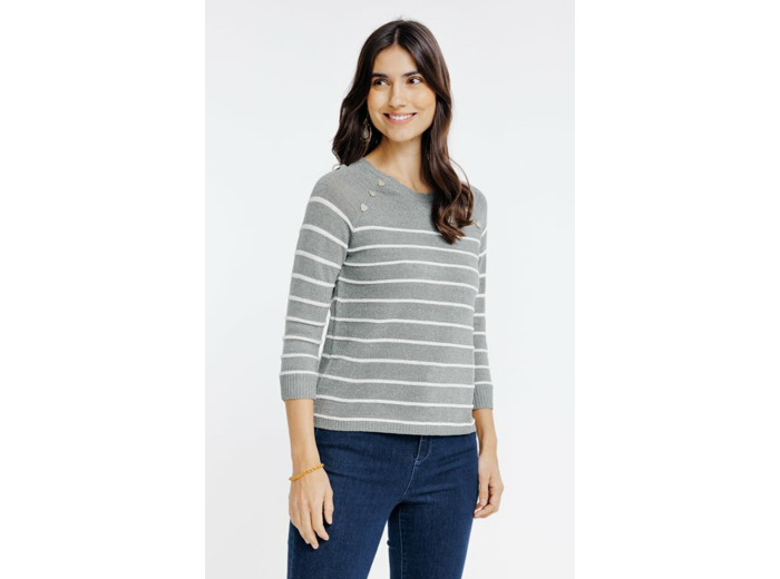 Pull à rayures