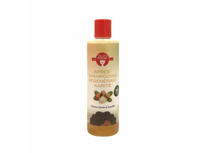 Après-Shampooing Régénérant Karité 250 ml - Crazy Pouss