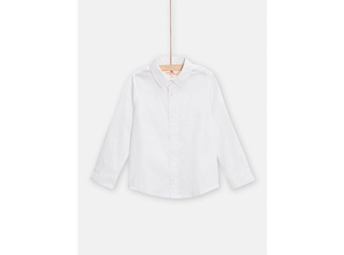 Chemise blanche pour garçon