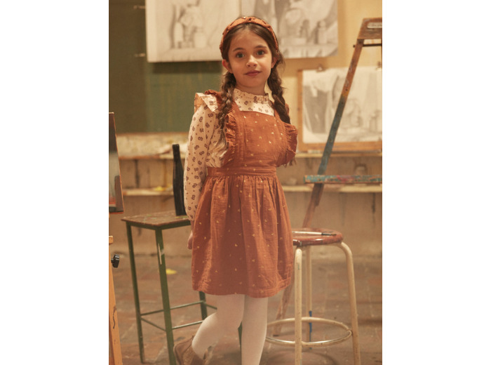 Robe Chasuble à motifs fleurs