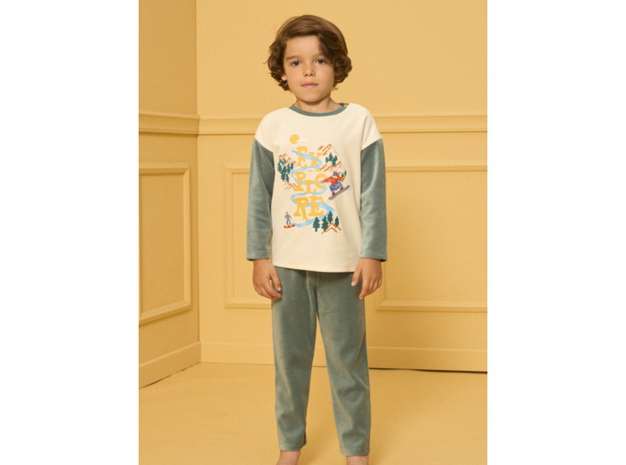 Pyjama velours Explore