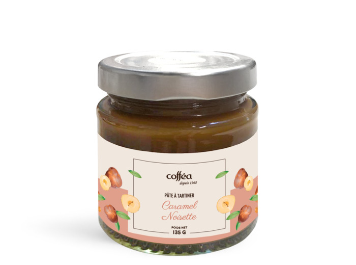 Pâte à tartiner caramel & noisette