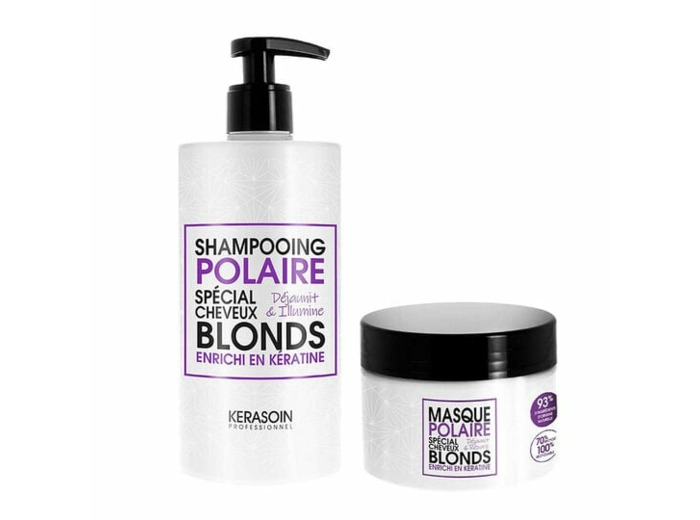 Rituel blond polaire shampooing et masque