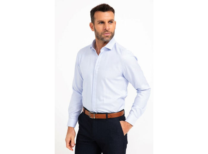 Chemise ajustée manches longues Bluwave