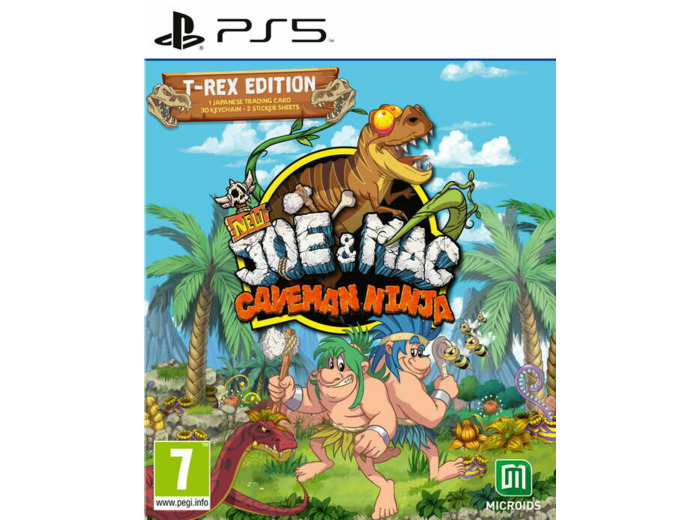 New Joe & Mac Caveman Ninja T-rex Edition - Occasion