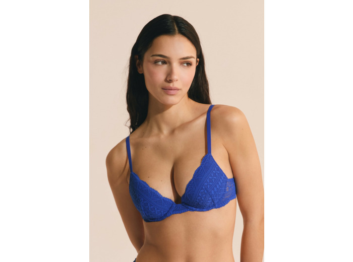 Soutien-gorge N.2 - Le push-up plongeant en dentelle,Soutien-gorge N.2 - Le push-up plongeant en dentelle;${refinementColor}