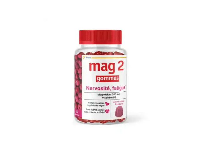 Mag 2 Gommes Framboise Pot De 45