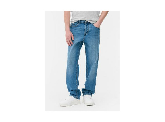 Jean décontracté à taille haute