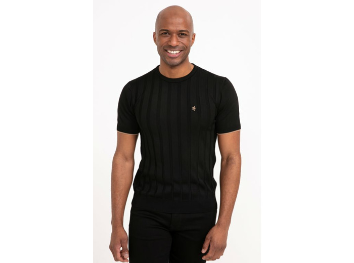 Pull col rond manches courtes Viscote