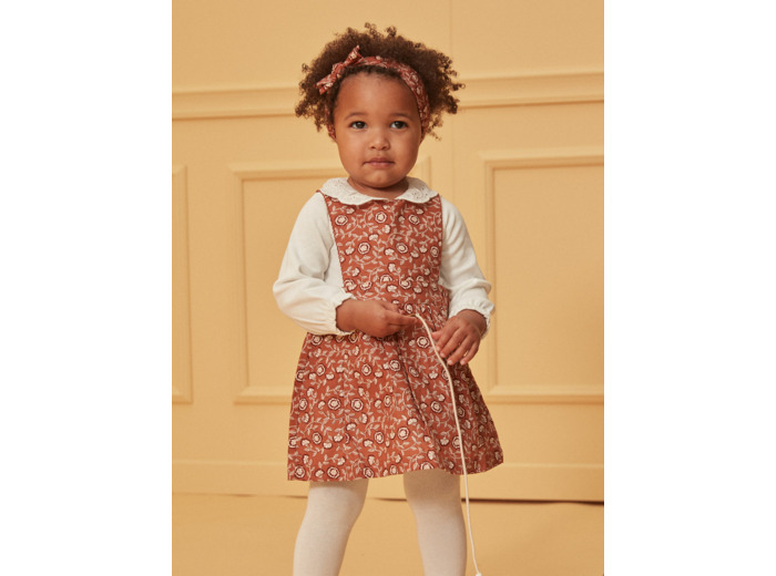 Chasuble imprimé fleurs