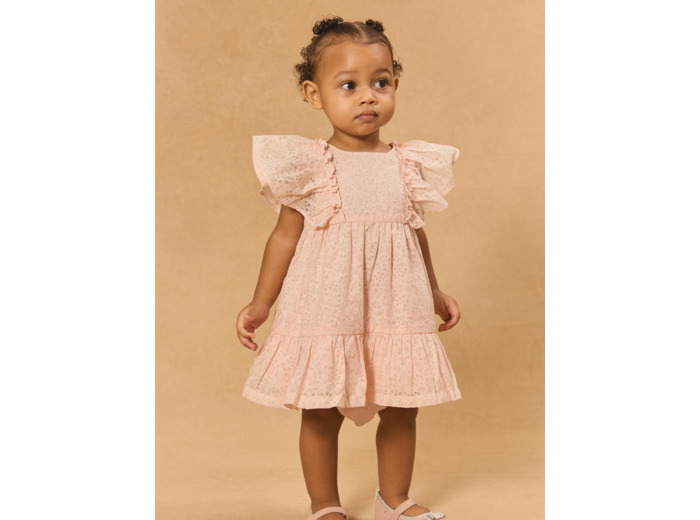 Robe en voile fleuri