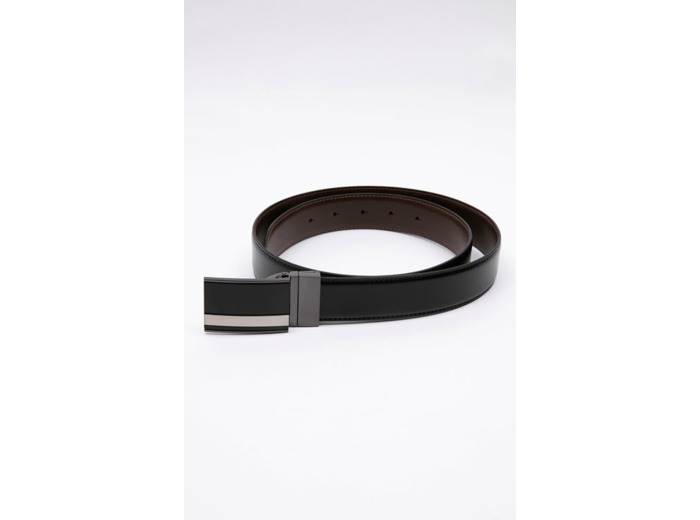 Ceinture cuir pour Homme avec plaque
