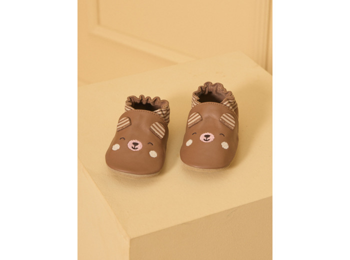 Chausson couleur marron