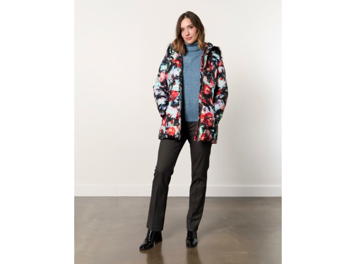 Doudoune imprimé MULTICOLORE Femme