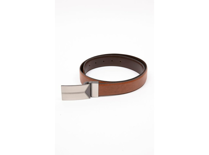 Ceinture cuir homme avec plaque