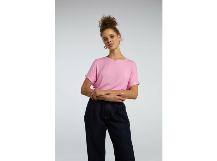 T-shirt manche longue assymétrique