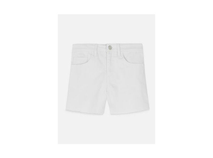 Short en jean à ourlets effilochés