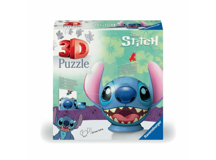 PUZZLE BALL 3D 72 PIÈCES - STITCH
