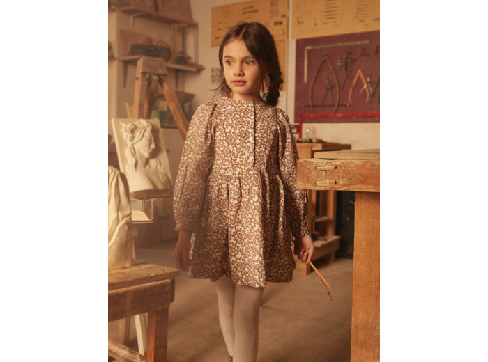 Robe à motifs fleurs