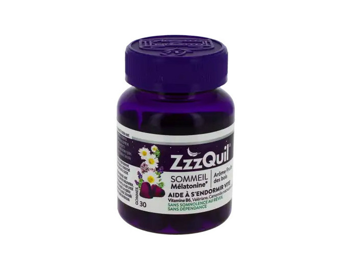 Zzzquil Sommeil Fruit Des Bois Gommes Pot De 30