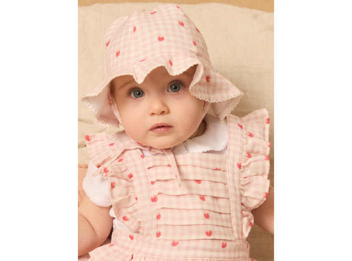 Bob en double gaze de coton