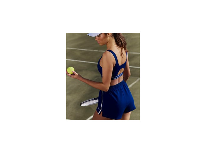 Brassière de sport en microfibre