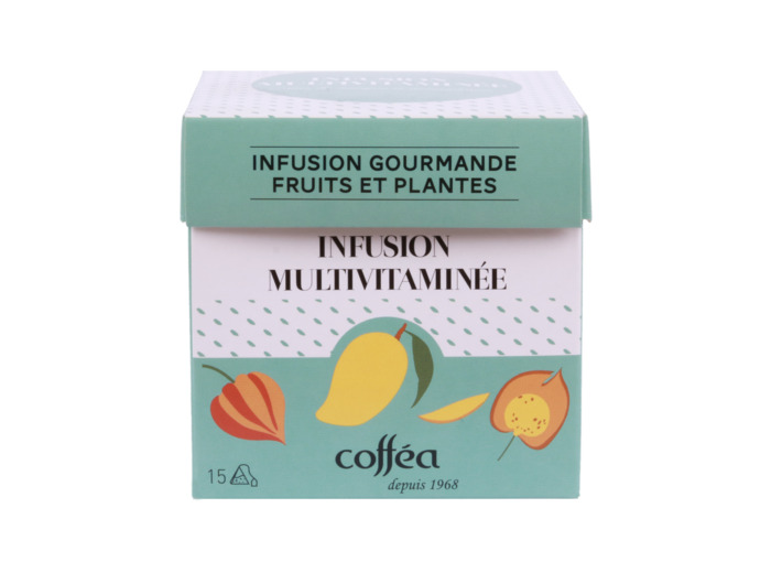 Boîte 15 sachets infusion Multivitaminée