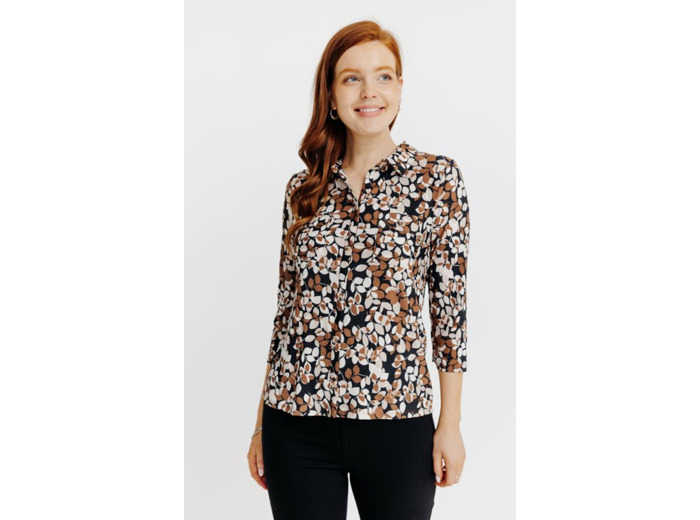 Tee-Shirt Imprimé Esprit Chemise