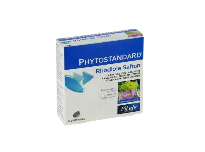 Pileje Phytostandard Rhodiole / Safran 30 Comprimés