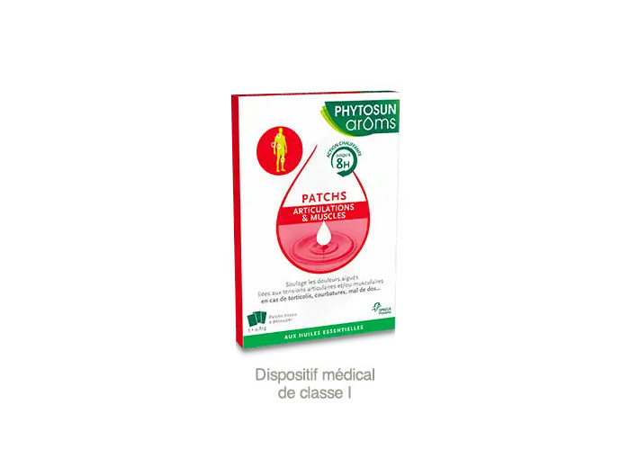 Phytosun Arôms Patchs Articulations Et Muscles Boîte De 3