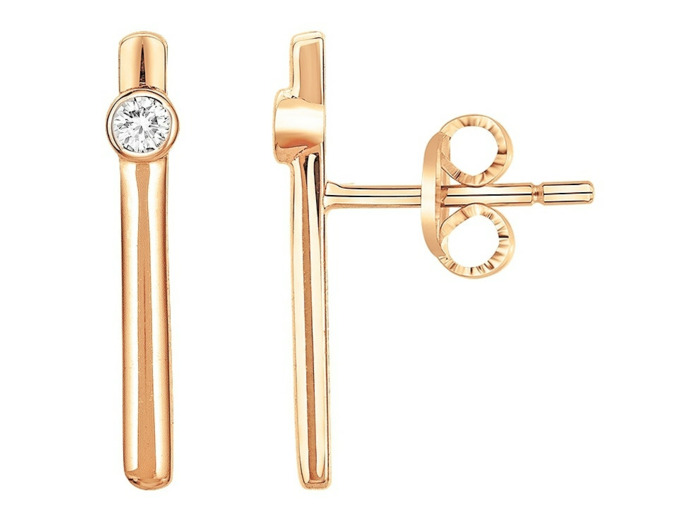 Bagues d'oreilles Femme Episode indélébile Doré