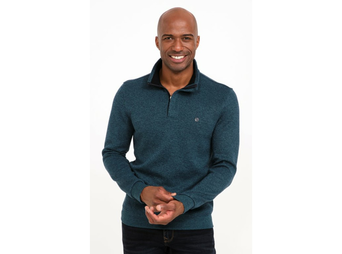 Polo Col Montant Manches Longues Chaud